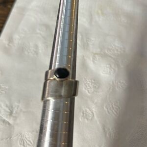 Silpada Silver Ring with Black Stone